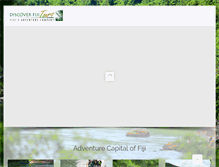 Tablet Screenshot of discoverfijitours.com